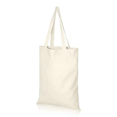 IMFAA Large(45x40+60)100% Cotton Canvas Tote Reusable Shopping Bags “lot”