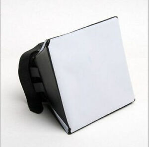 Generic Foldable Soft Box Flash Diffuser Dome For Canon Nikon Sony Pentax