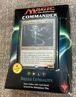 2016 ENGLISH - Breed Lethality - Atraxa Commander Deck MTG Magic the Gathering - Image 1 of 4
