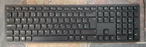 Dell KB3121Wp Wireless Pro Keyboard UK QWERTY Layout Black - No USB DONGLE - Picture 1 of 15