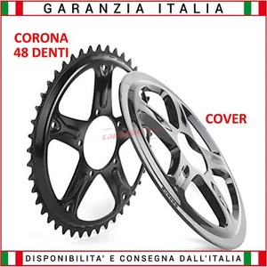 Corona 48 denti Guarnitura Bafang Motore bici elettrica 8fun BBS1 BBS2 Ebike - Foto 1 di 2