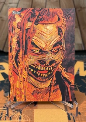 Bray Wyatt The Fiend 2021 Topps Undisputed WWE Rob Schamberger Art Card #RS-10 - Image 1 of 2