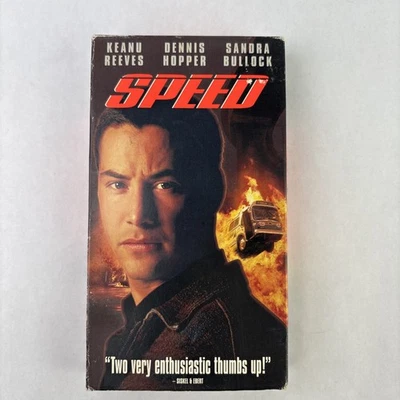 Speed (VHS, 1994) Keanu Reeves, Dennis Hopper, Sandra Bullock ￼ — 第 1/4 张图片