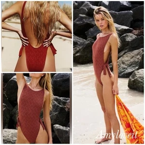 Costume intero Free People The Pamela taglia large nuovo - Foto 1 di 6