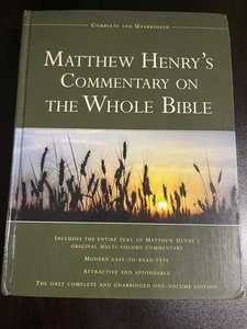 Matthew Henry’s Commentary on the Whole Bible, 1-Volume Edition: Complete ... - Imagen 1 de 2