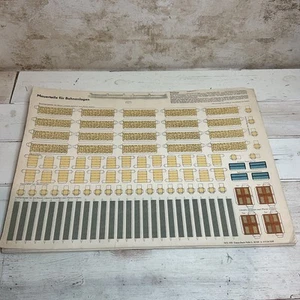 schreibers modellierbogen Card Kit 44 X 36cm . Super Rare, Vintage - Picture 1 of 8