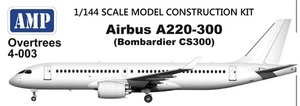 AMP OvT-4-003 Airbus A220-300 (Bombardier CS300) Plastic model aircraft 1/144 - Picture 1 of 2
