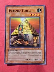 2005 Yu-Gi-Oh! SD: Zombie Mad. 1st Edt #SD2EN005, Pyramid Turtle, cd1 - Picture 1 of 3