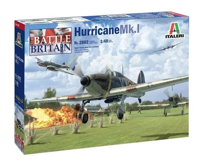 ✅ITALERI 2802 - Scala 1:48 HURRICANE Mk.I Aerei da caccia - Immagine 1 di 4