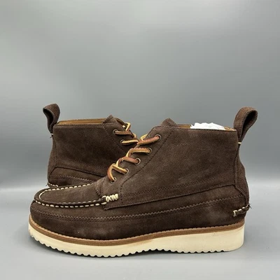 Bottes de travail Ralph Lauren Polo Country Ranger en cuir daim UK 7 EU 41 US 8 - Photo 1/4