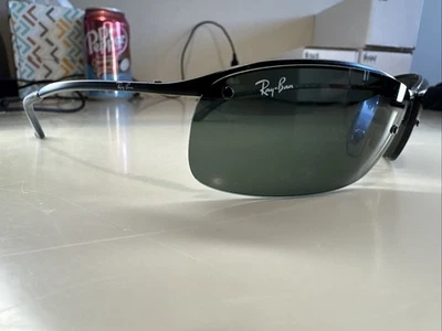 Gafas de sol Ray-Ban Top Bar negras RB3183 006/71 63-15 rectangulares Ray Ban #143 Foto 1 de 4