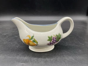 Tabletops Unlimited “Essence” Gravy Boat Retired Pattern 4 1/2” T, 8 1/4” L - Picture 1 of 8