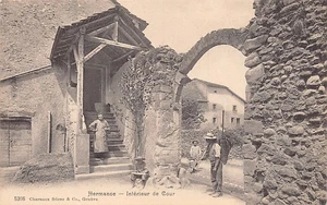 Suisse - HERMANCE (GE) Intérieur de cour - Ed. Charnaux 5366 - Picture 1 of 2