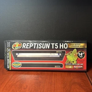 Zoo Med ReptiSun T5 HO High Output Terrarium Hood 14" long LF-70 (0701) - Picture 1 of 3