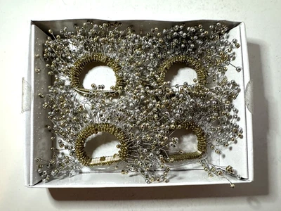 Juego de 4 servilleteros con cuentas Rachel Zoe hechos en India Foto 1 de 3