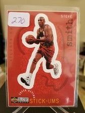 1997-98 Upper Deck Collector's Choice Stick-Ums Steve Smith #S1
