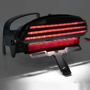 Luz de freno trasera LED para guardabarros de tres barras para Harley Dyna FXDF Fat Bob 2008-2013 - Imagen 1 de 10
