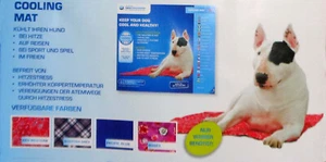 Aqua Hunde Kühlmatte Kühldecke kühle Hundedecke für Auto + Reisen + Strand - Bild 1 von 5