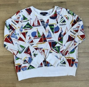 polo ralph lauren kids sailboat sweater Youth XL (16) - Picture 1 of 5