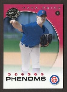 2001 Donruss Rookie Phenoms Mark Prior Class of 2001 /625 Cubs RC #299
