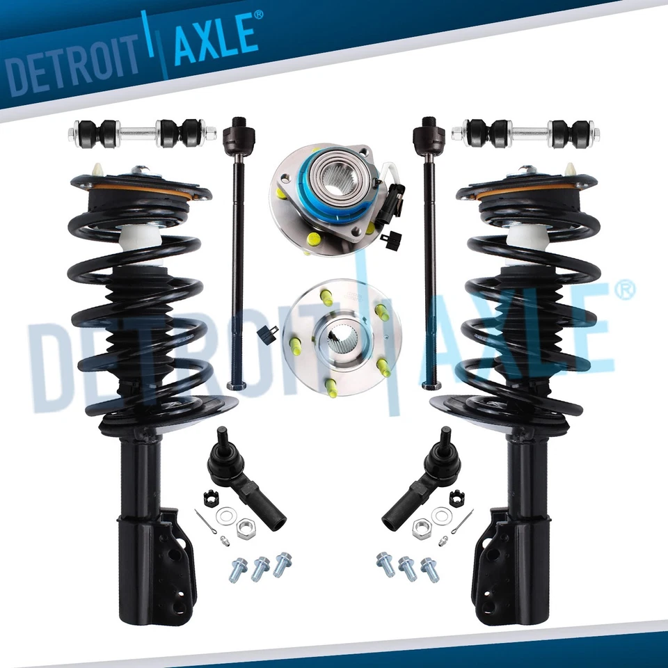 Barra estabilizadora de varilla de amarre con cojinete de rueda de puntal delantero para Buick Park Avenue Riviera 1998-05 Foto 1 de 4