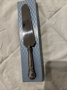 Vintage Cake Pie Server With WEB Sterling Silver Handle With Original Box - Picture 1 of 9