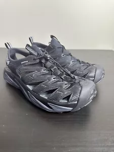 Hoka One One Hopara Wander Sandalen Herren Größe 9,5 Schwarz Schuhe 1106534-BDSD - Bild 1 von 7