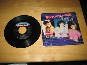 EXPOSE' LET ME BE THE ONE / LOVE IS OUR DESTINY 45RPM RECORD Single AS1-9617 NM - Picture 1 of 1