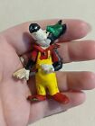 Antique Vintage Toy Figurine Cartoon Character Yellow Pants Red Shirt Green Hat