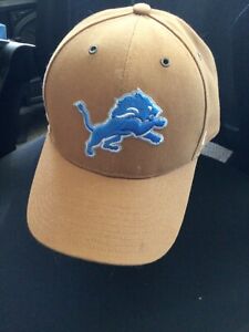 47 Brand Detroit Lions Carhartt  Tan Adjustable Cap/Hat OSFA. New W/O Tags