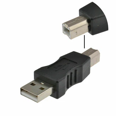 A Plug to USB B Printer Male Plug Converter Adapter Converter [005949] - Image 1 of 4
