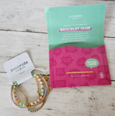 Juego de pulsera mensual Pura Vida junio 2025 club nuevo con etiquetas Foto 1 de 4