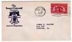 #627-4 Sesquicentennial Expo 1926 FDC - 1st J.H. Baxter u/o Chester PA