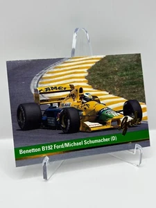 1992 Grid Formula 1 F1 #18 Michael Schumacher Card Benetton Rookie RC - Picture 1 of 2