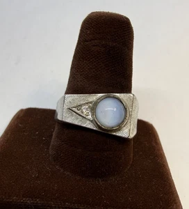 VINTAGE STERLING MONDSTEIN WIE STEIN UND KLARER STEIN - Bild 1 von 10