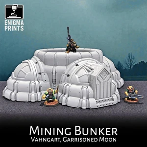 Bunker minerario - Terreno nano spaziale stampato in 3D 28 mm | Vahngart - Foto 1 di 7