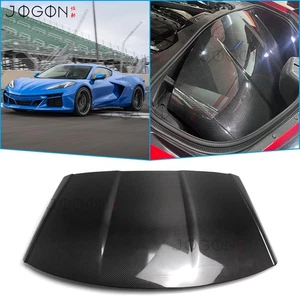 2020-2025 For C8 Corvette Z06 Stingray Coupe Dry Carbon Removable Top Roof Cover - Picture 1 of 14