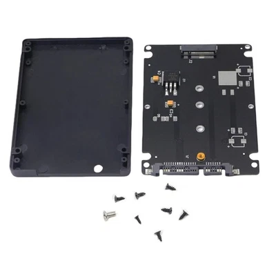 M.2 2280/2260 to 2.5" SATA 3.0 Enclosure 6Gbps Adapter No Driver Win/IOS/Linux - Image 1 of 4