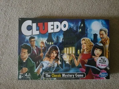 Cluedo Sealed Board Game Hasbro Murder Mystery Crime Detective Investigation 🥰 - Image 1 of 4