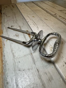 Vintage Mason Carve-Rite Meat Carving Fork Roast Holder NO BOX - Picture 1 of 12