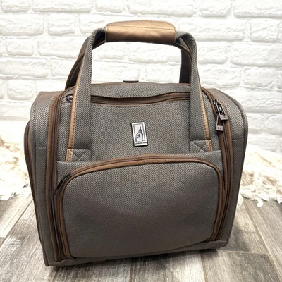 LONDON FOG 15” Carry On Travel Bag Underseater, Rose Charcoal Newcastle Addition - Image 1 of 4