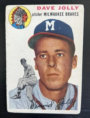 1954 Topps - Dave Jolly #188 (RC) - Image 1 of 2