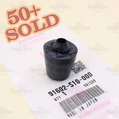 OEM Genuine New Honda CIVIC CR-V ELEMENT Front Hood Rubber Stopper 91602-S10-000 - Image 1 of 4