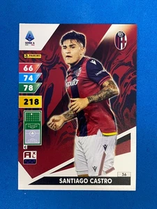 Panini Calciatori Adrenalyn 2024-25 2025 Nr. 36 Santiago Castro (Bologna) 🟥🟦 - Bild 1 von 1
