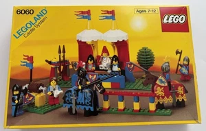 LEGO Castle 6060 Knight’s Challenge 100 % vollständig mit Karton & Anleitung EUC - Bild 1 von 10