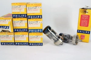 ONE ECH21 PHILIPS NOS Tube Röhre Lampe TSF Valvola Valve Valvula 电子管 진공관 真空管 - Picture 1 of 2