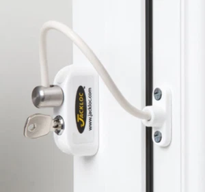 Jackloc Window / Door Restrictor White (JACKW) - Picture 1 of 2