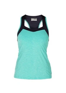 LIJA women’s Tennis Golf score racer back tank in teal & navy - Picture 1 of 6