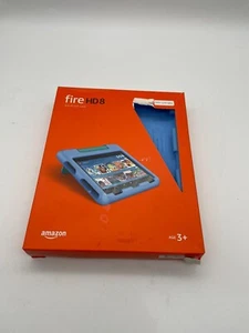 Amazon Kid-Proof Case for Fire HD8 Fits 12th Gen 2022 Blue And Green - Picture 1 of 2