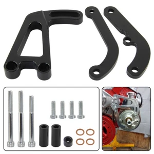 Für SB Chevy 265 283 305 327 350 383 Billet Aluminium Servolenkung Halterung Kit - Bild 1 von 12